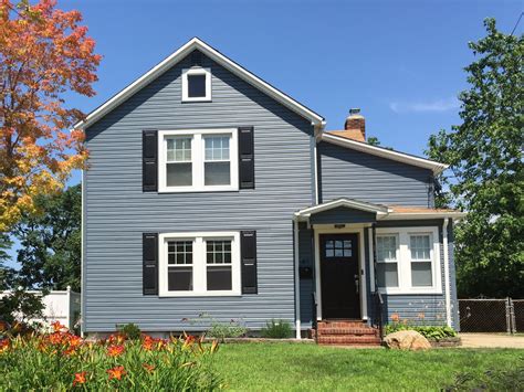 blue siding